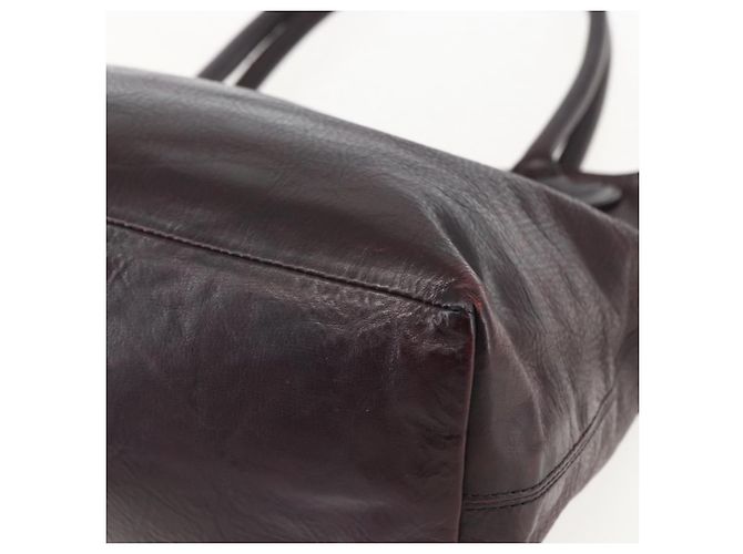 Borsa tote Chrome Hearts FS Crosspatch in pelle nera Auth 159442SM Nero - vista 10
