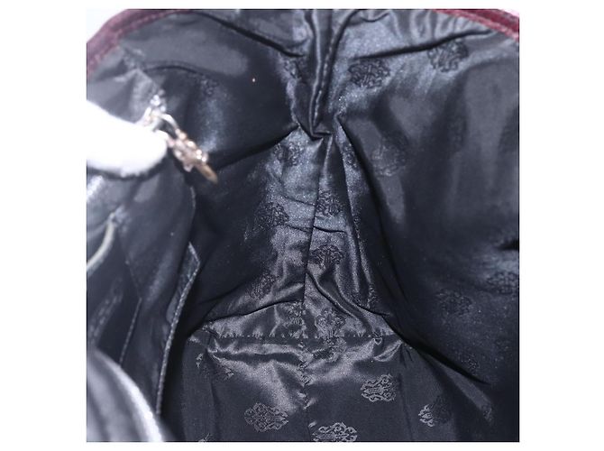 Borsa tote Chrome Hearts FS Crosspatch in pelle nera Auth 159442SM Nero - vista 18