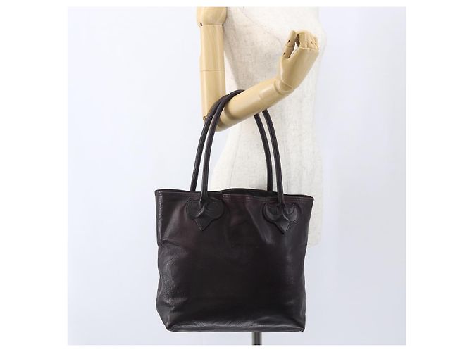 Borsa tote Chrome Hearts FS Crosspatch in pelle nera Auth 159442SM Nero - vista 21