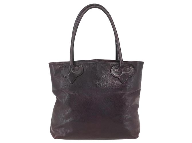 Borsa tote Chrome Hearts FS Crosspatch in pelle nera Auth 159442SM Nero - vista 3