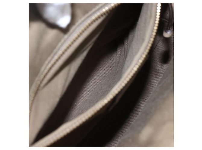 Chloé Borsa a Mano in Pelle Chloe Elsie 2 in 1 Beige Oro Auth BA9166 D'oro - vista 22