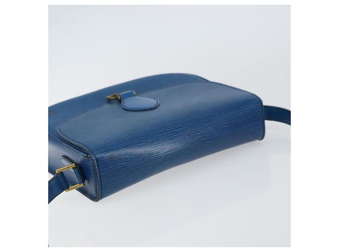 LOUIS VUITTON Borsa a Spalla Epi Saint Cloud GM Blu Toledo M52195 LV Auth BA9150 - vista 6