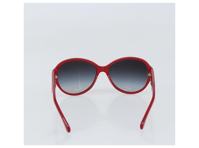 Gafas de sol CHANEL de plástico Rojo CC Auth BA9167 Roja - vista 3
