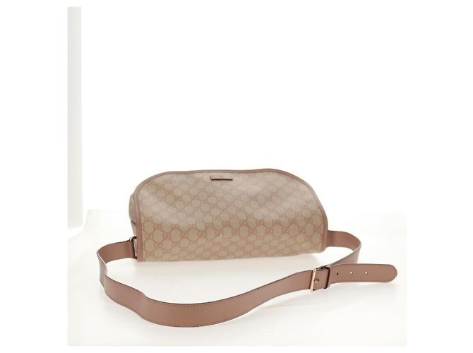 Gucci Borsa a Spalla GG Supreme in PVC Rosa Oro 201732 Auth bs31845 D'oro - vista 10