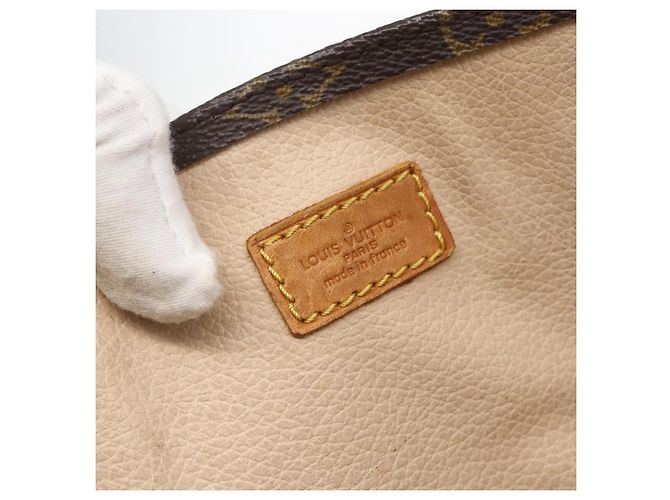 LOUIS VUITTON Borsa Sac Plat Monogram M51140 LV Auth 158345 Monogramma - vista 10