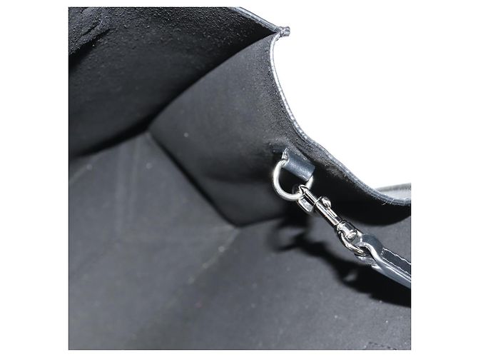Borsa a mano GIVENCHY in pelle 2 in 1 nera argento autentica BA9198V Nero - vista 26