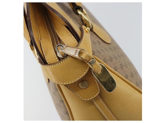 Gucci Borsa a mano Micro GG Supreme in PVC beige e oro 000 106 1325 Auth 157759 D'oro - vista 16