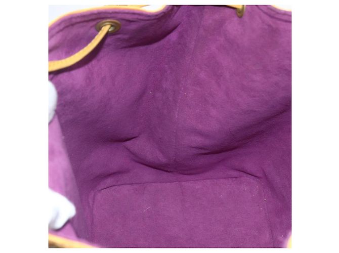 Noe LOUIS VUITTON Borsa a Spalla Petit Noé Epi Gialla M44109 LV Auth 160669 Giallo - vista 17