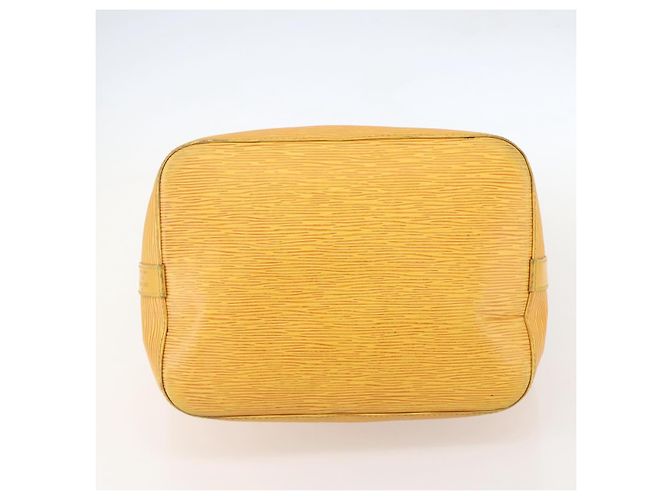 Noe LOUIS VUITTON Borsa a Spalla Petit Noé Epi Gialla M44109 LV Auth 160669 Giallo - vista 5