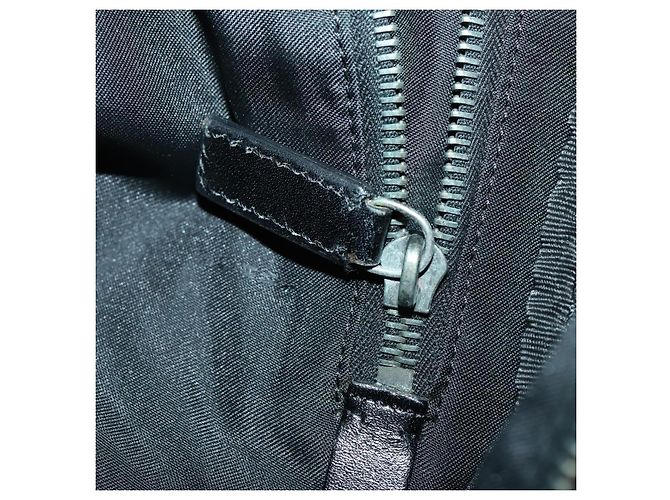Bolso Boston de lona Zucchino FENDI marrón negro Auth am9942 Castaño - vista 21