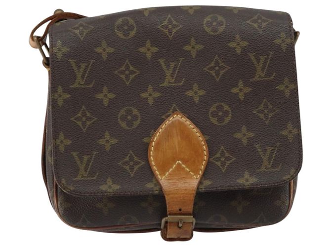 LOUIS VUITTON Sac à épaule Monogram Cartouchiere MM M51253 LV Auth 158644 Monogramme - vue 13