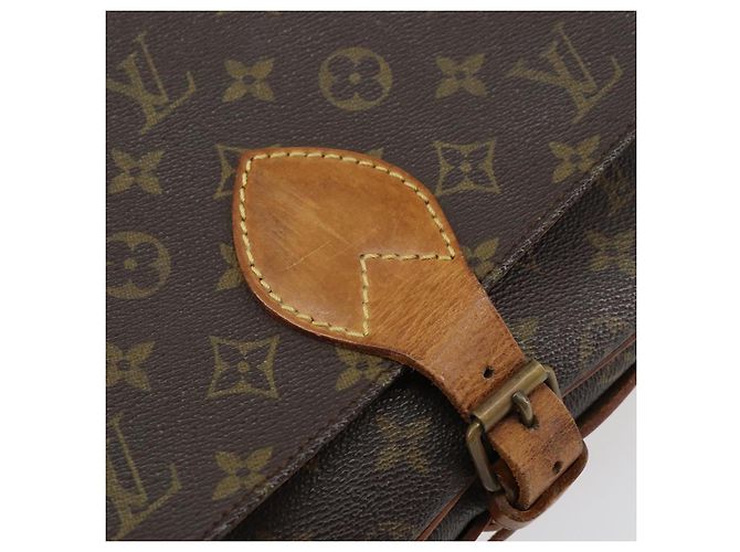 LOUIS VUITTON Sac à épaule Monogram Cartouchiere MM M51253 LV Auth 158644 Monogramme - vue 18