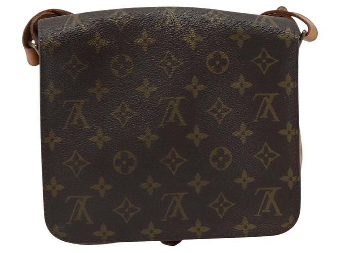 LOUIS VUITTON Sac à épaule Monogram Cartouchiere MM M51253 LV Auth 158644 Monogramme - vue 2