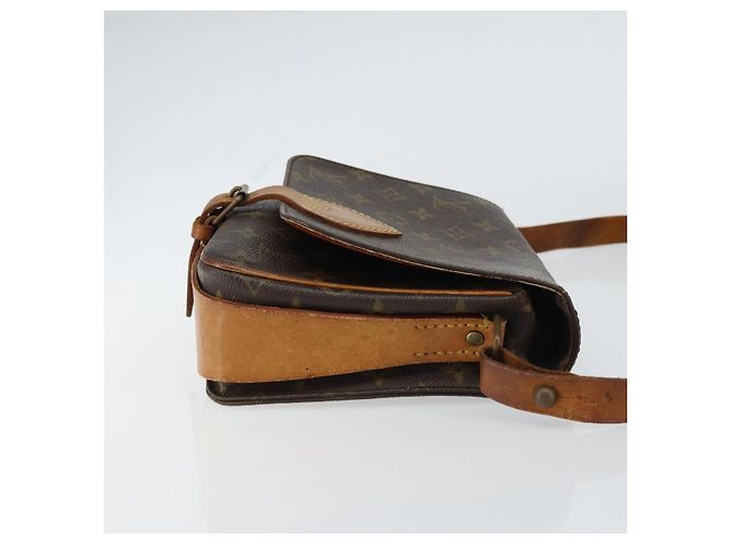 LOUIS VUITTON Sac à épaule Monogram Cartouchiere MM M51253 LV Auth 158644 Monogramme - vue 3