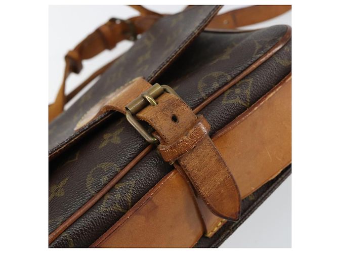 LOUIS VUITTON Sac à épaule Monogram Cartouchiere MM M51253 LV Auth 158644 Monogramme - vue 9
