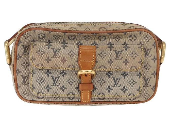 LOUIS VUITTON Borsa a Spalla Monogram Mini Juliet MM Blu M92004 LV Auth BA9153 - vista 13