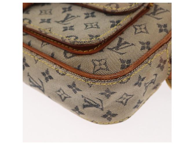 LOUIS VUITTON Borsa a Spalla Monogram Mini Juliet MM Blu M92004 LV Auth BA9153 - vista 14