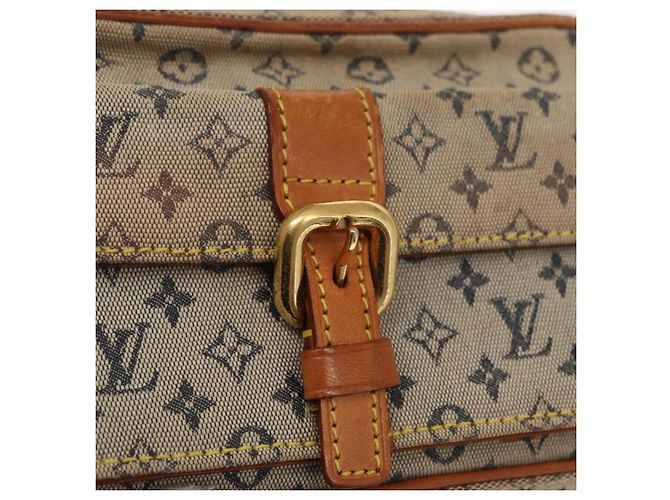 LOUIS VUITTON Borsa a Spalla Monogram Mini Juliet MM Blu M92004 LV Auth BA9153 - vista 18