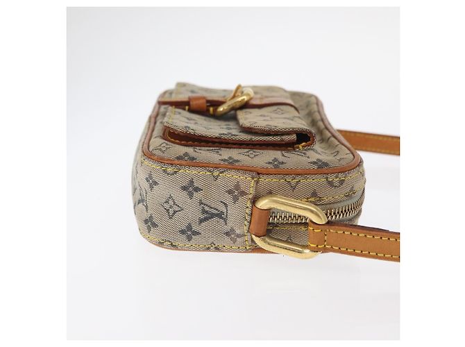 LOUIS VUITTON Borsa a Spalla Monogram Mini Juliet MM Blu M92004 LV Auth BA9153 - vista 3