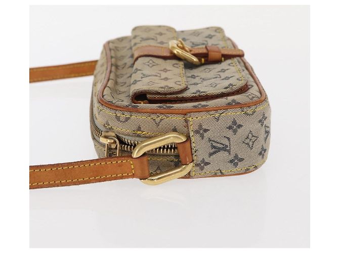 LOUIS VUITTON Borsa a Spalla Monogram Mini Juliet MM Blu M92004 LV Auth BA9153 - vista 4