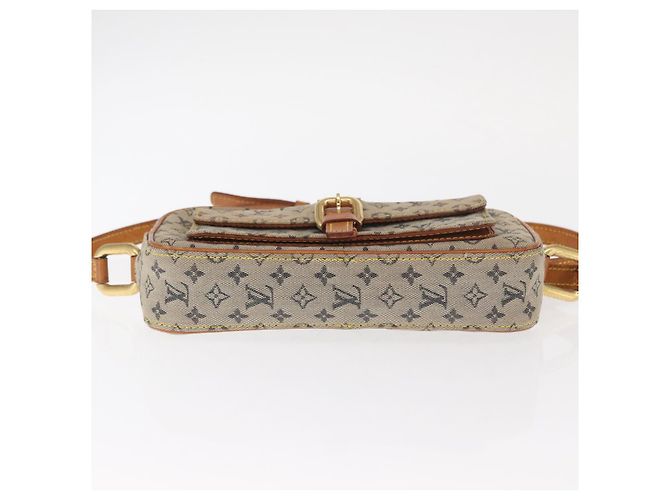LOUIS VUITTON Borsa a Spalla Monogram Mini Juliet MM Blu M92004 LV Auth BA9153 - vista 5