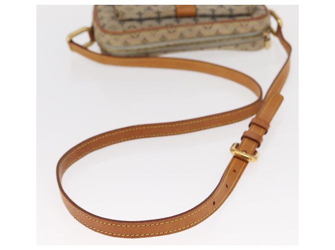 LOUIS VUITTON Borsa a Spalla Monogram Mini Juliet MM Blu M92004 LV Auth BA9153 - vista 7
