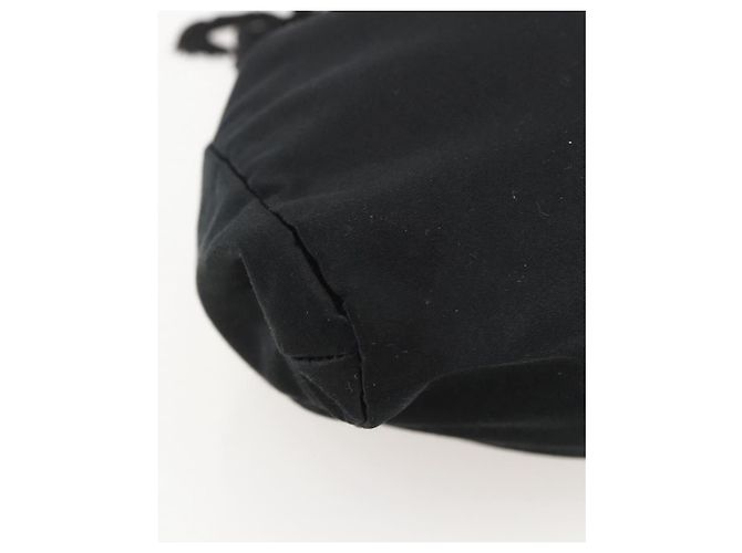 PRADA Handtasche aus schwarzem Satin Auth ka1010 - Ansicht 14