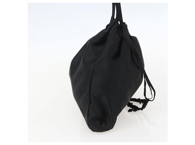 PRADA Handtasche aus schwarzem Satin Auth ka1010 - Ansicht 5