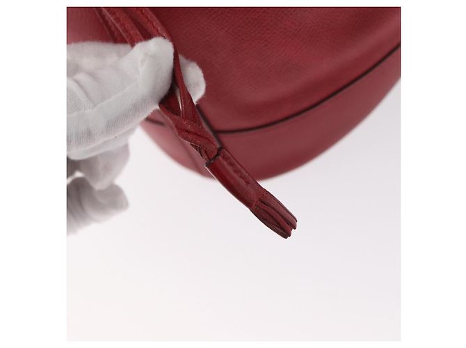 Hermès HERMES Borsa a Spalla Courchevel Market GM Pelle Rossa Oro Auth 155764 Rosso D'oro - vista 16