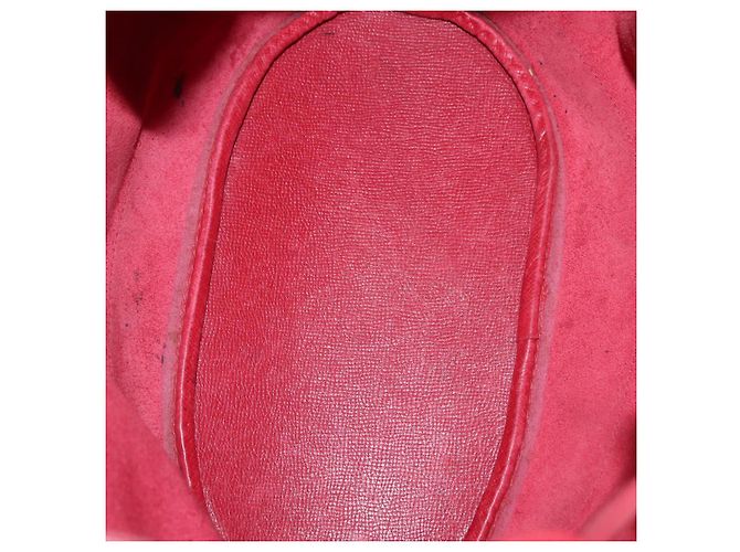 Hermès HERMES Borsa a Spalla Courchevel Market GM Pelle Rossa Oro Auth 155764 Rosso D'oro - vista 17