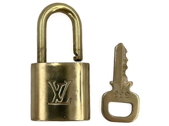 Lucchetto in ottone Louis Vuitton - vista 4