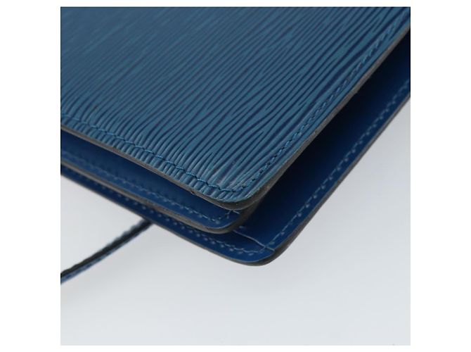 LOUIS VUITTON Borsa a Spalla Capuchin Epi Blu M52345 LV Auth BA9024 - vista 16