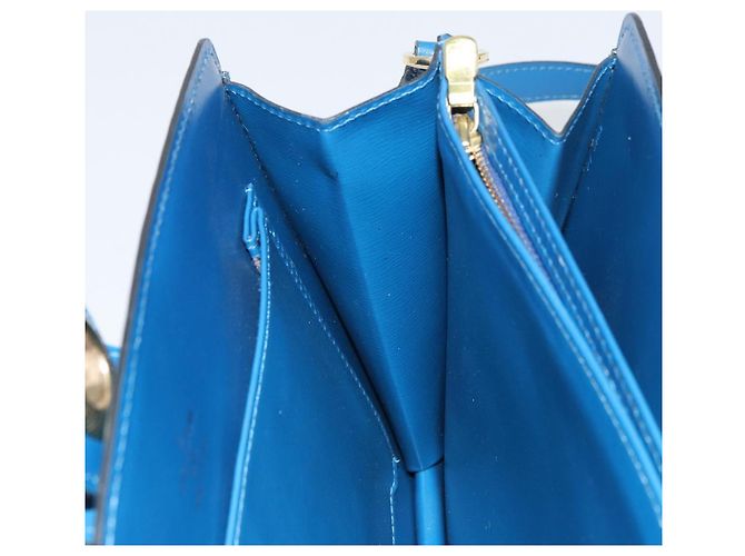 LOUIS VUITTON Borsa a Spalla Capuchin Epi Blu M52345 LV Auth BA9024 - vista 19