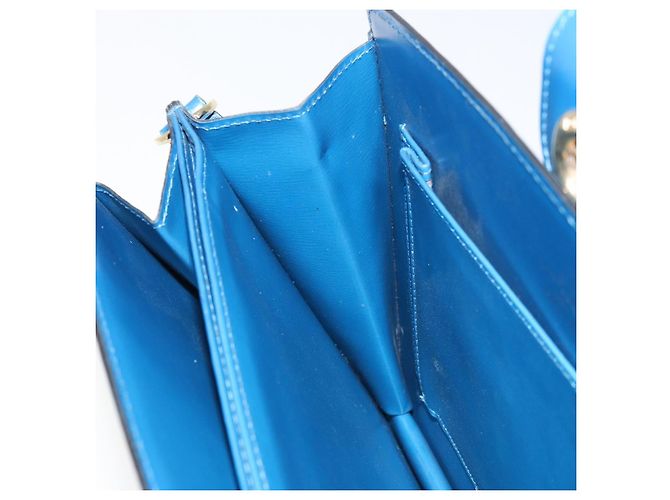 LOUIS VUITTON Borsa a Spalla Capuchin Epi Blu M52345 LV Auth BA9024 - vista 20