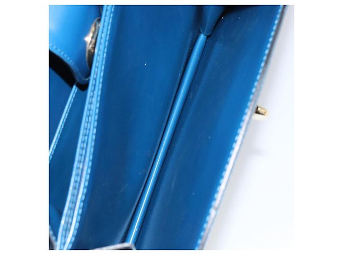 LOUIS VUITTON Borsa a Spalla Capuchin Epi Blu M52345 LV Auth BA9024 - vista 22