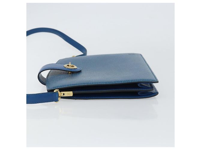 LOUIS VUITTON Borsa a Spalla Capuchin Epi Blu M52345 LV Auth BA9024 - vista 4