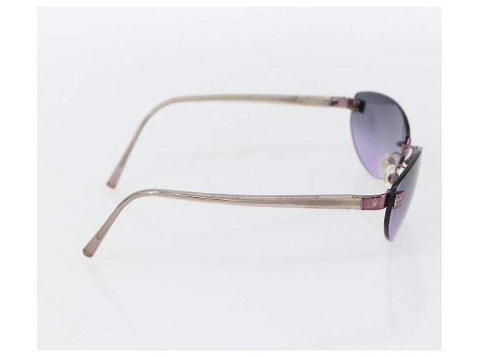 Occhiali da sole CHANEL metallo Viola CC Auth am10147 Porpora - vista 4
