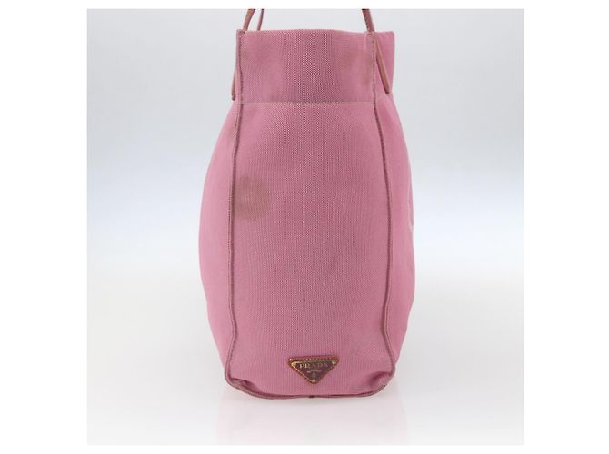 Prada Tote Bag aus Canvas Rosa Authentisch 158495 Pink - Ansicht 4