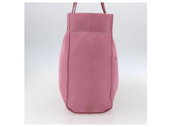 Prada Tote Bag aus Canvas Rosa Authentisch 158495 Pink - Ansicht 5