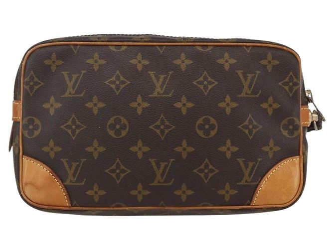LOUIS VUITTON Clutch Marly Dragonne GM Monogram M51825 LV Auth ka1067 Monogramma - vista 2