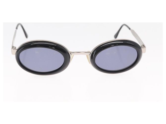 Occhiali da sole CHANEL metallo tono argento CC Auth 160904 - vista 2