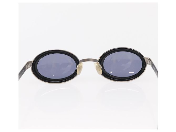 Occhiali da sole CHANEL metallo tono argento CC Auth 160904 - vista 3