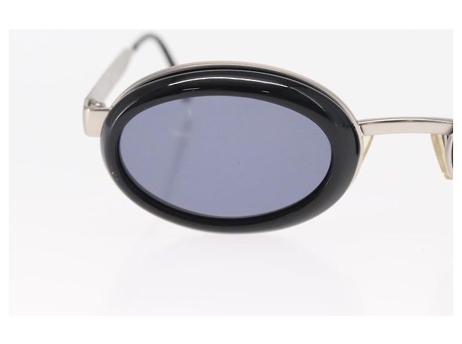 Occhiali da sole CHANEL metallo tono argento CC Auth 160904 - vista 4