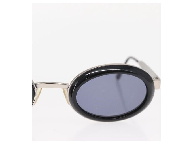 Occhiali da sole CHANEL metallo tono argento CC Auth 160904 - vista 5