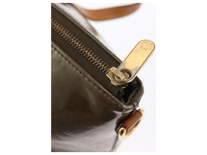 LOUIS VUITTON Bolsa Tote Vernis Bellevue GM Vela Bronce M93674 LV Auth 156951 - vista 10
