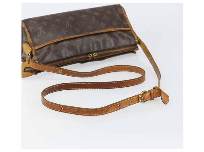 LOUIS VUITTON Borsa a Spalla Lunga Monogram Popincourt M40008 LV Auth bs31922 Monogramma - vista 7