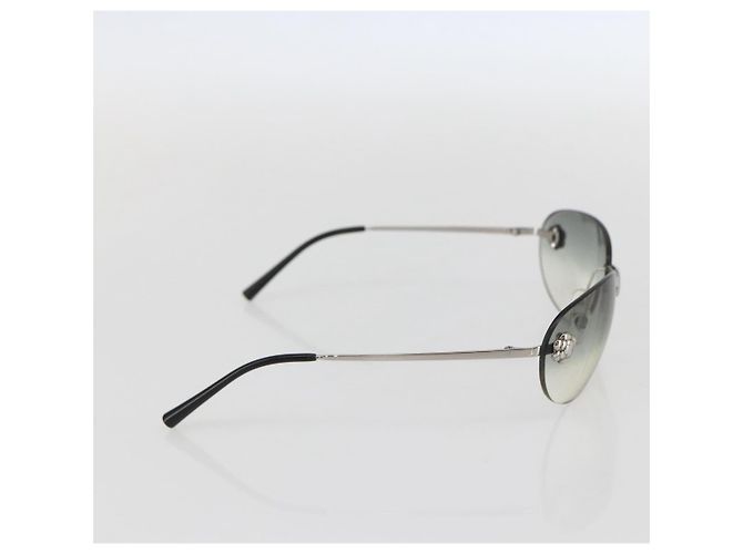 Occhiali da sole CHANEL metallo Nero CC Auth ka1080 - vista 4