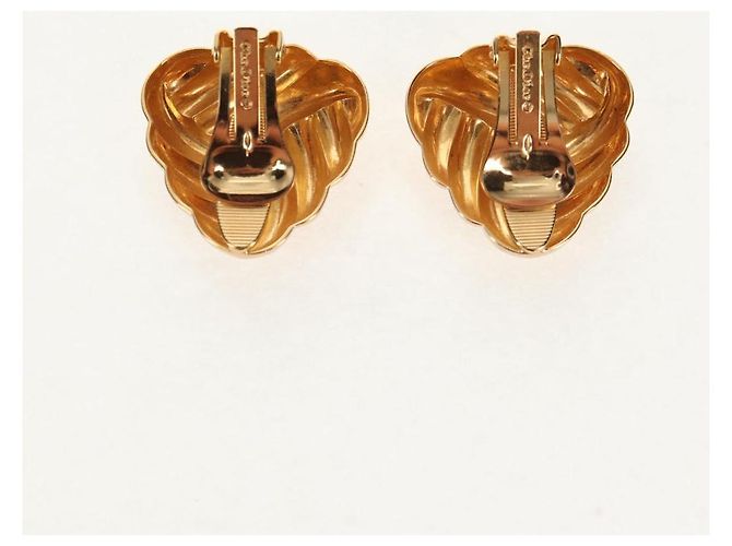 Orecchini Christian Dior metallo 4 Set Oro Auth 155760 D'oro - vista 18
