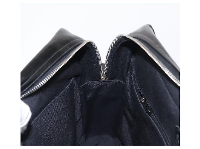 CHANEL Borsa a Spalla Matelassé Smalto Nero Argento CC Auth bs31793 - vista 18