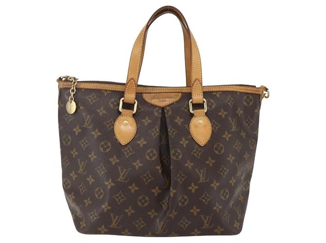 LOUIS VUITTON Monogram Palermo PM Tote Bag M40145 LV Auth ka1006 Monogramm - Ansicht 13